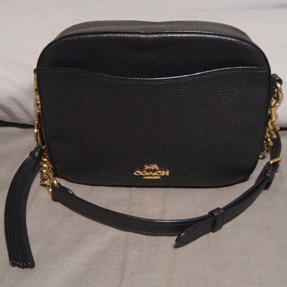Like New! Coach Leather Crossbody Camera Bag